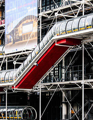 Architecture Pompidou